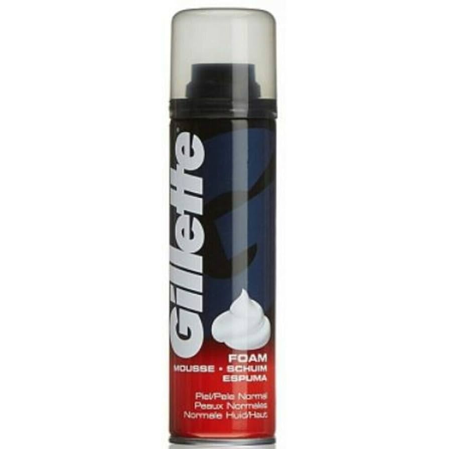 Gillette Shave Foam Regular 200ml | Pack of 6
