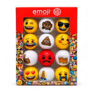 Emoji™ Golf Balls 12 Pack Novelty Gift Set