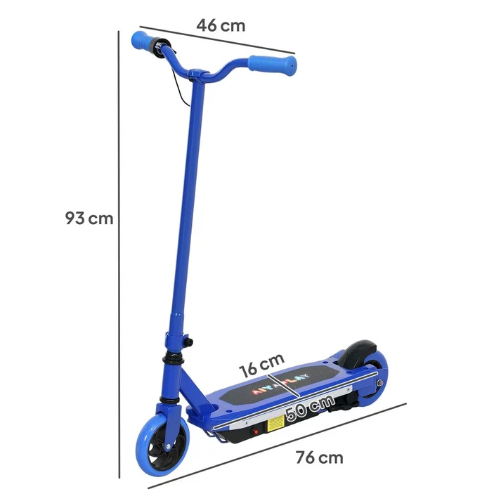 Kids Electric Scooter with Colourful LED Light Bar Discounts
