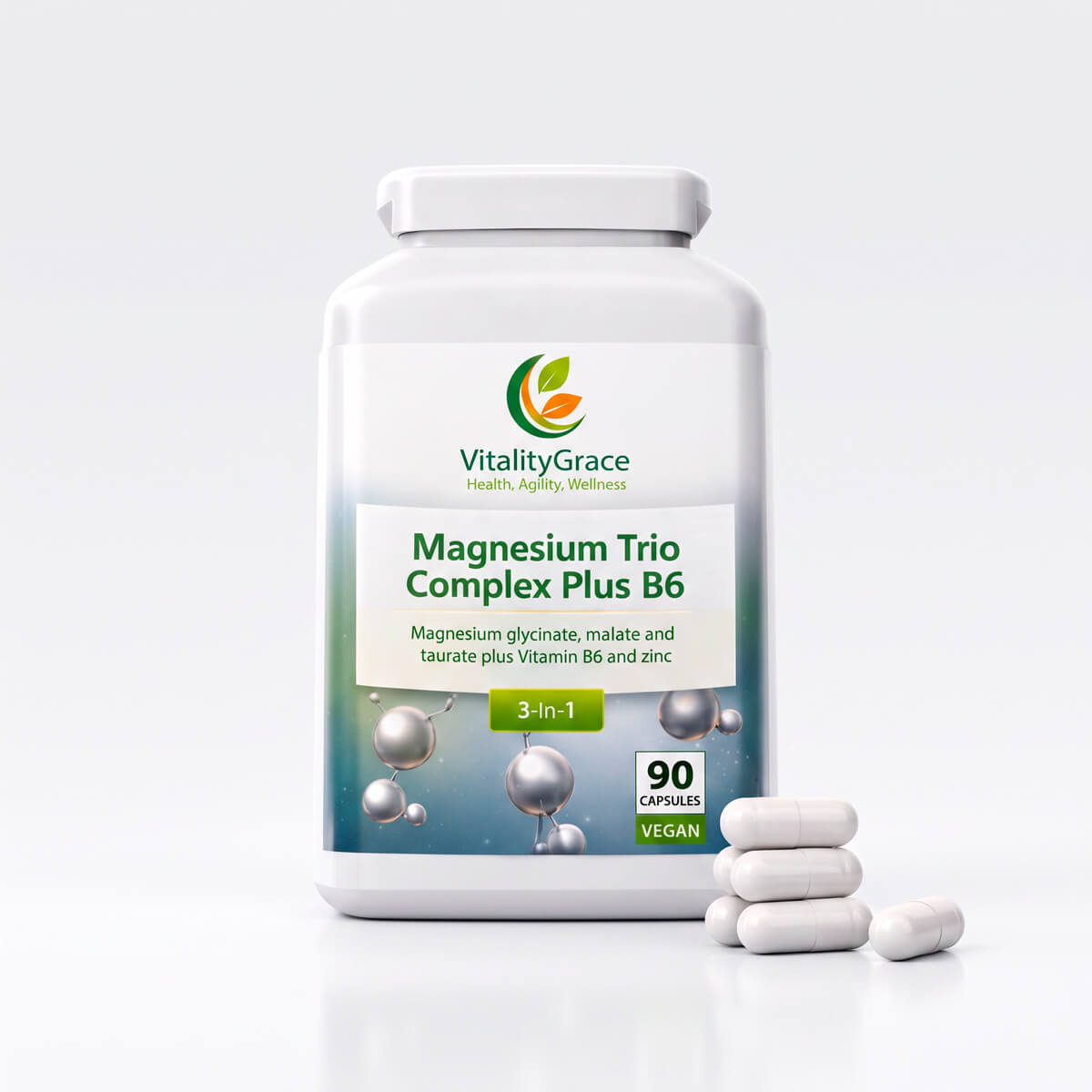 Magnesium Trio Complex Plus B6