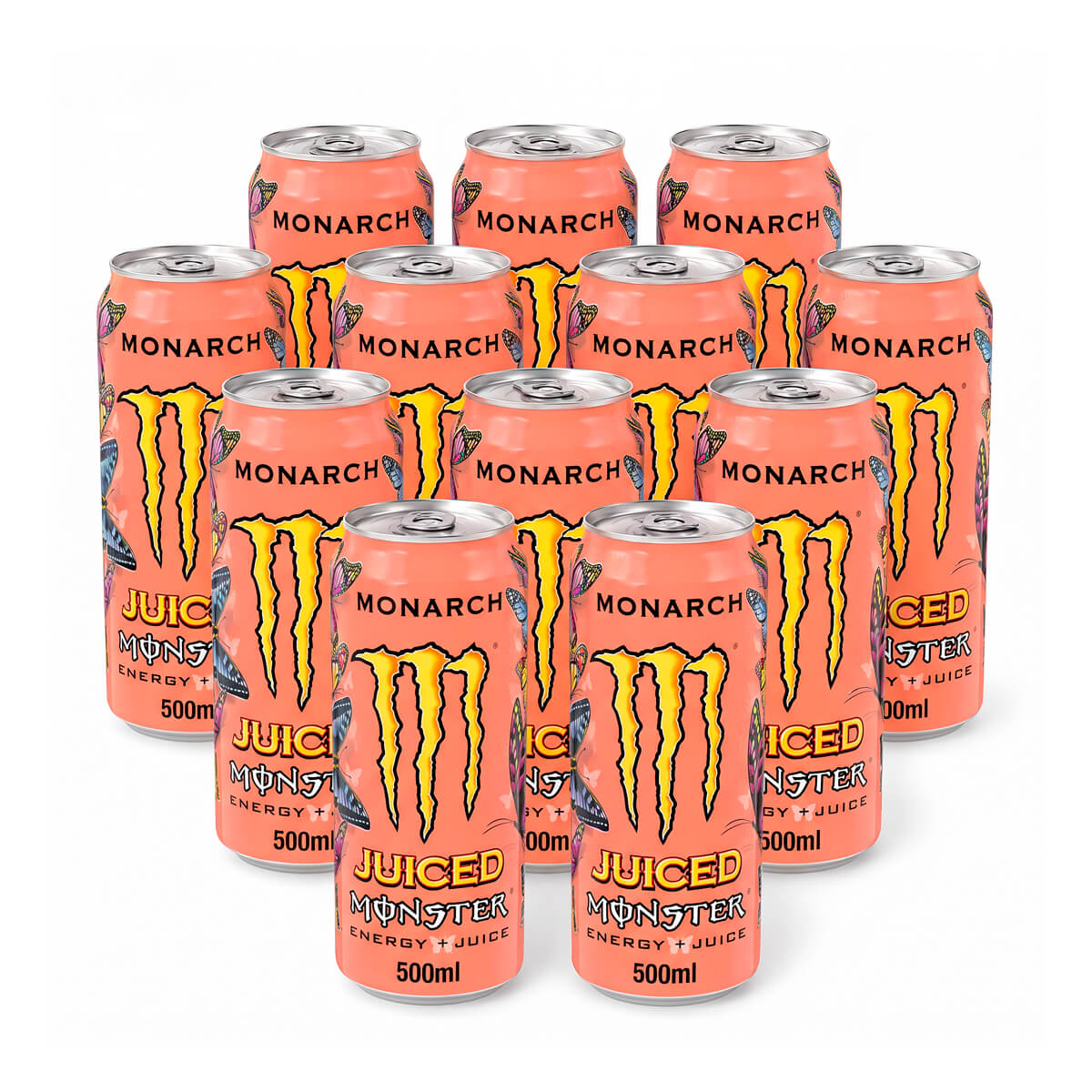 Monster Energy Juiced Monarch 12 x 500ml Bulk Pack
