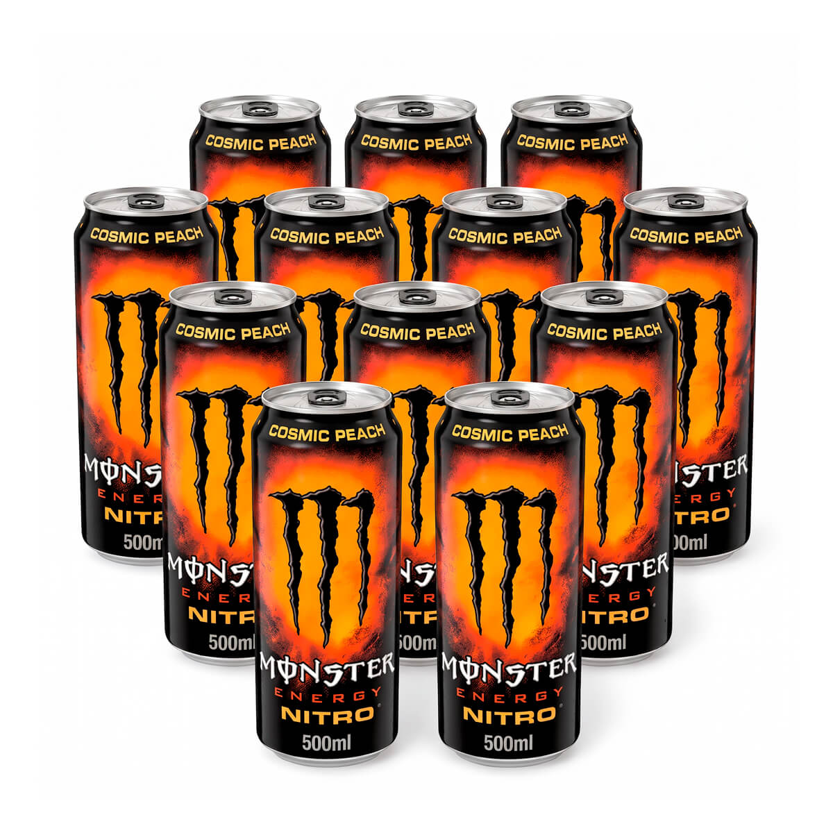 Monster Energy Nitro Cosmic Peach 12 x 500ml Bulk Pack