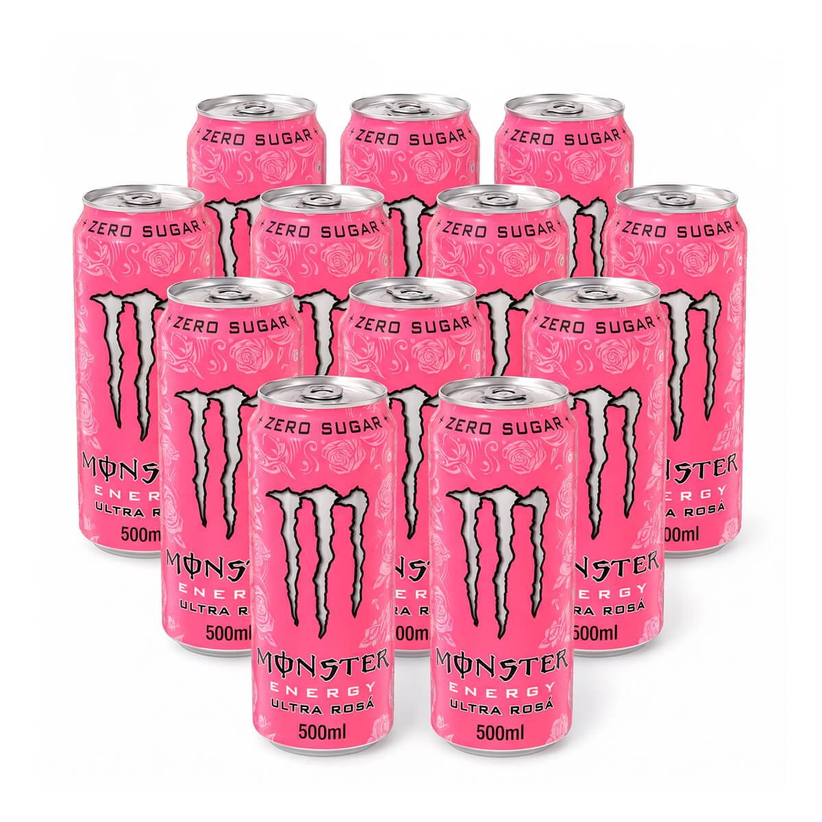 Monster Energy Zero Sugar Ultra Rosa 12 x 500ml Bulk Pack