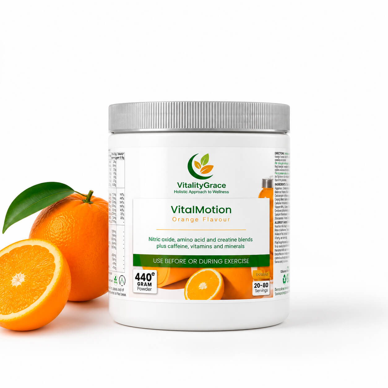 VitalMotion Orange Flavour Creatine Blend